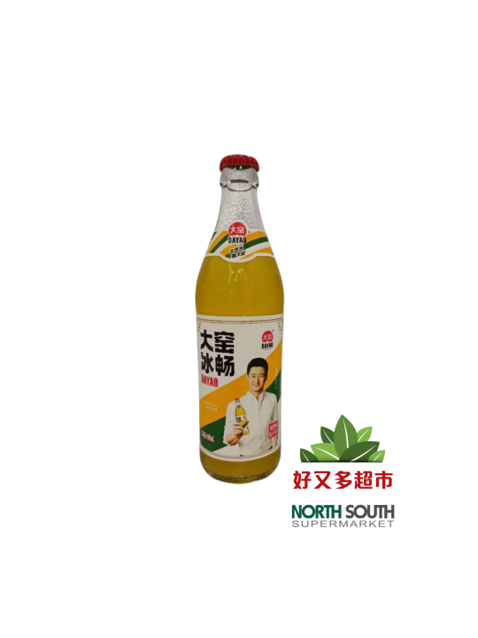 [B01-0224] （大窑）柠爽 双柠风味果汁汽水(DAYAO) BEBIDA GASEOSA CON SABOR A LIMÓN  480ML