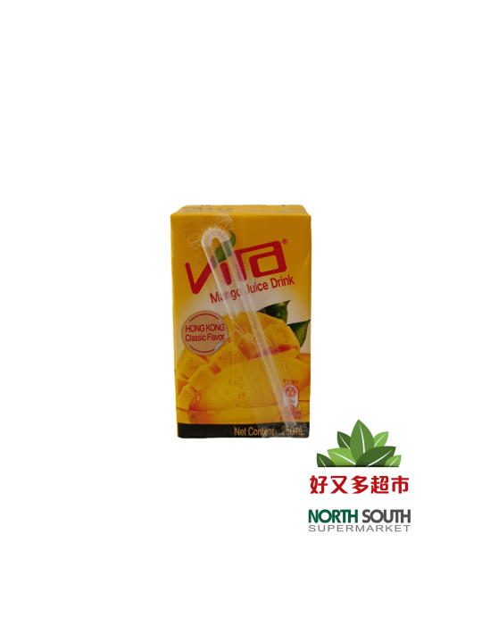 [B03-0276]（维他）芒果饮料  (VITASOY) BEBIDA REFRESCANTE DE MANGO 250ML