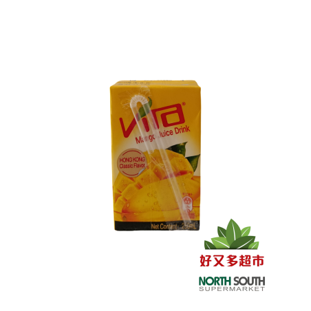 [B03-0276]（维他）芒果饮料  (VITASOY) BEBIDA REFRESCANTE DE MANGO 250ML