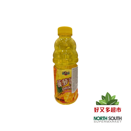 雪芳饮料-菠萝蜜 600ML*15/BEBIDA DE FRUTA SABOR A PINA CON AZÚCAR Y EDULCORANTES