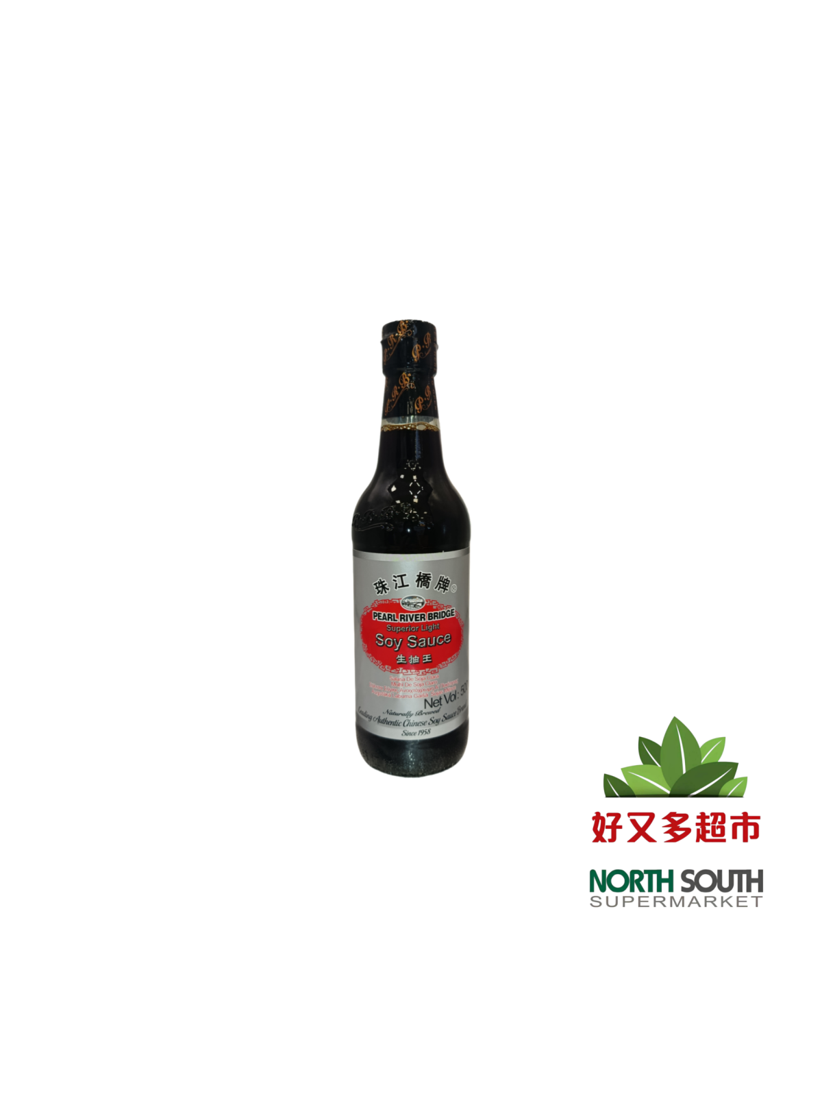 [C02-0028] （珠江桥牌） 生抽王(PEARL) SALSA SOJA CLARO 500ML