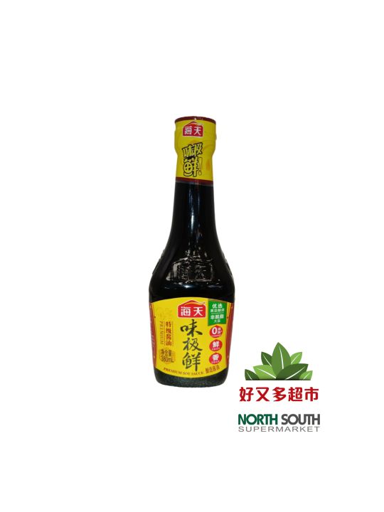 海天味极鲜酱油 380ML*12/SALSA DE SOJA CLARA