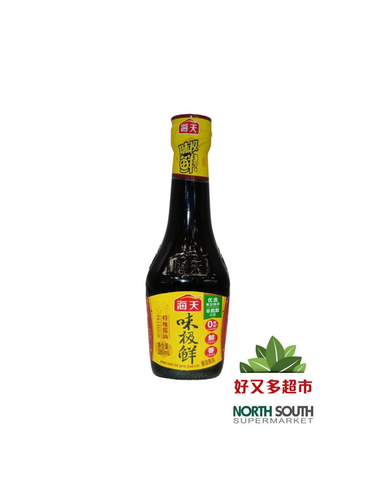 海天味极鲜酱油 380ML*12/SALSA DE SOJA CLARA