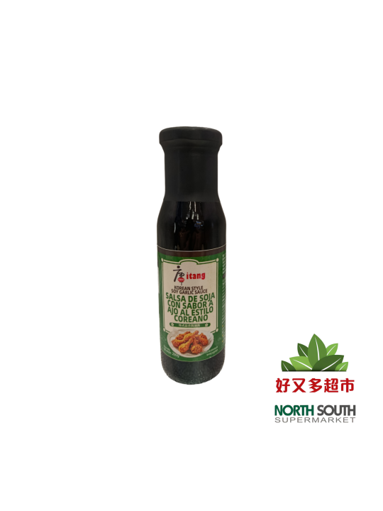 [C01-1315] （唐ITANG）韩式蒜香酱油酱(ITANG) SALSA DE SOJA CON SABOR A AJO AL ESTILO COREANO 290G