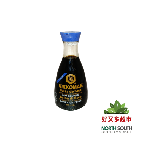 Salsa de soja sin glutenKIKKOMAN 6/150ml *#日本万字无麸质酱油 6/150ml