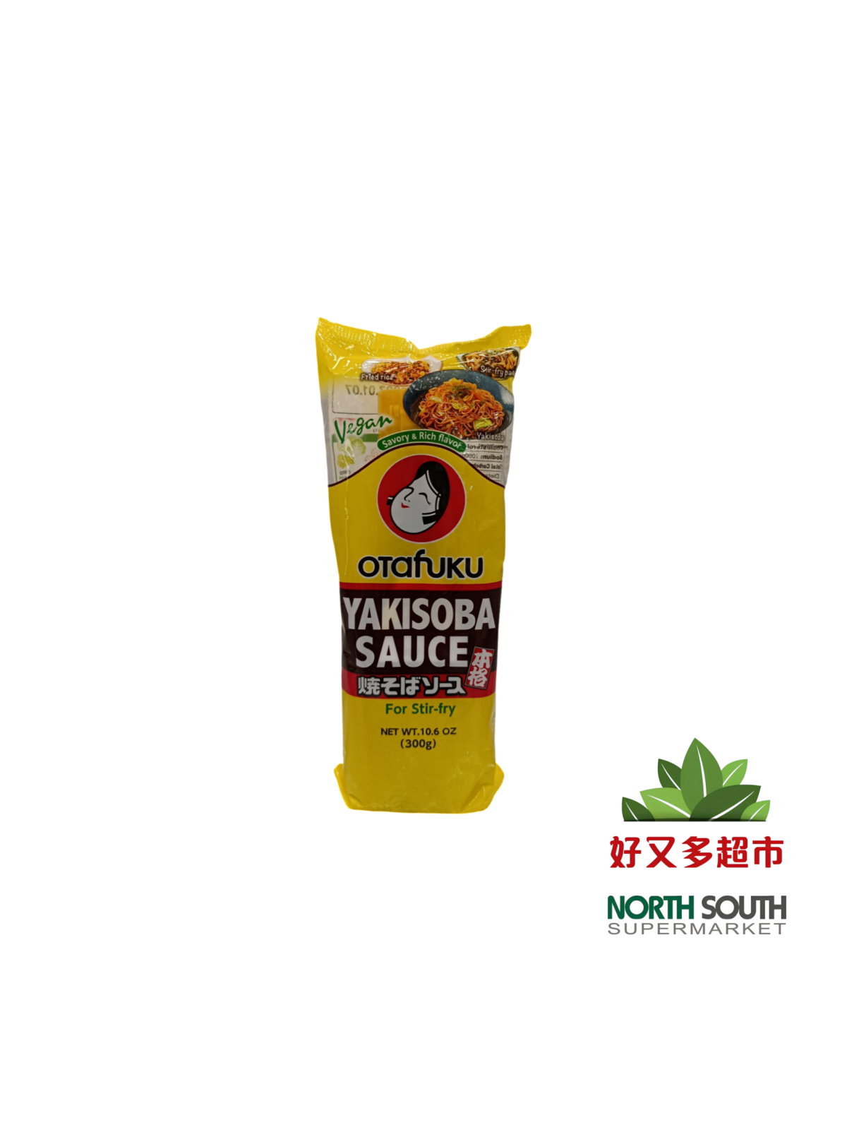 Salsa yakisoba OTAFUKU 12/300g 日本OTAFUKU炒面汁 12/300g Yakisoba Vegan