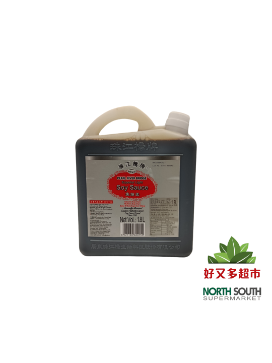 珠江桥牌生抽王/红 1.8L*12/SALSA SOJA DE LIGERA