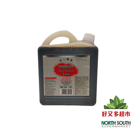 珠江桥牌生抽王/红 1.8L*12/SALSA SOJA DE LIGERA