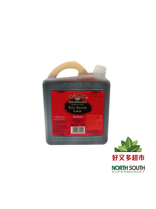 珠江桥牌老抽王/蓝1.8L*12/SALSA DE SOJA OSCURA