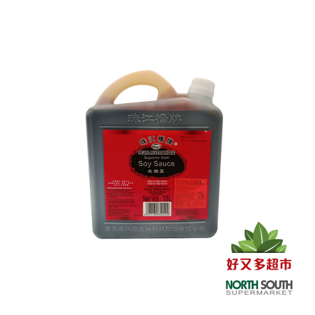 珠江桥牌老抽王/蓝1.8L*12/SALSA DE SOJA OSCURA