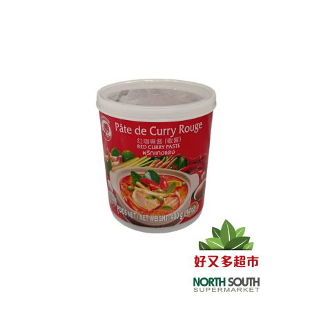 #泰国鸡标红敬酱(红.咖喱酱) 400G*24/SALSA DE CURRY ROJO