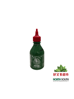 SALSA DE SRIRACHA SABOR SOJU F.G. 12/200ML 飞鹅是拉差烧酒味辣椒酱 12/200ML