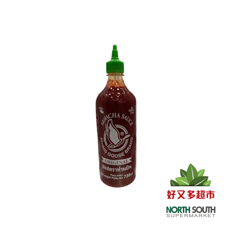 Sriracha FLYING GOOSE 12/840g-730ml 飞鹅是拉差香甜辣椒酱 12/840g-730ml