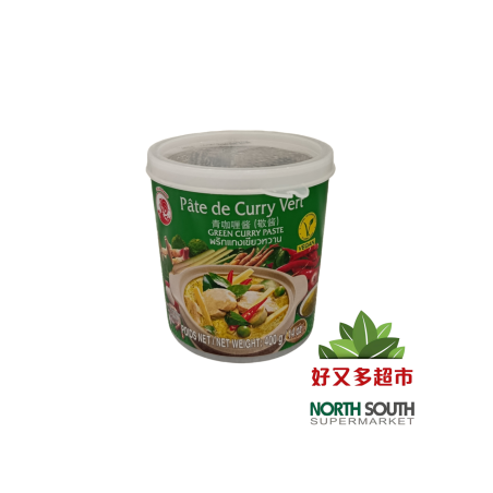 #泰国鸡标青敬酱(绿.咖喱酱) 400G*24/CURRY VERDE DE TAILANDIA