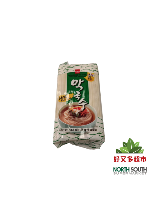 (00829)WANG牌韩国素面 1.36KG*12
