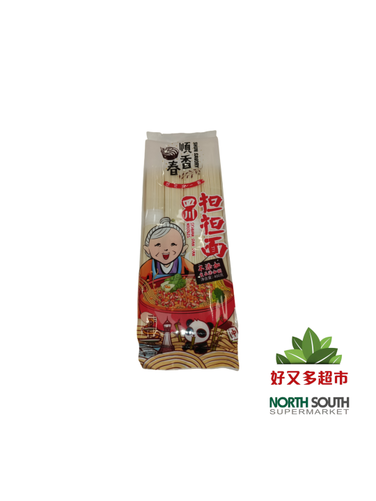 顺香春四川担担面 400g/30 TALLARINES CHINO 400g/30