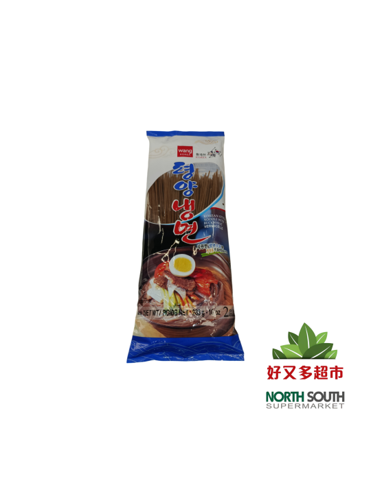 Tallarines de trigo sarraceno WANG 283g 韩国WANG荞麦冷面*直条(附调料包) 25/283g