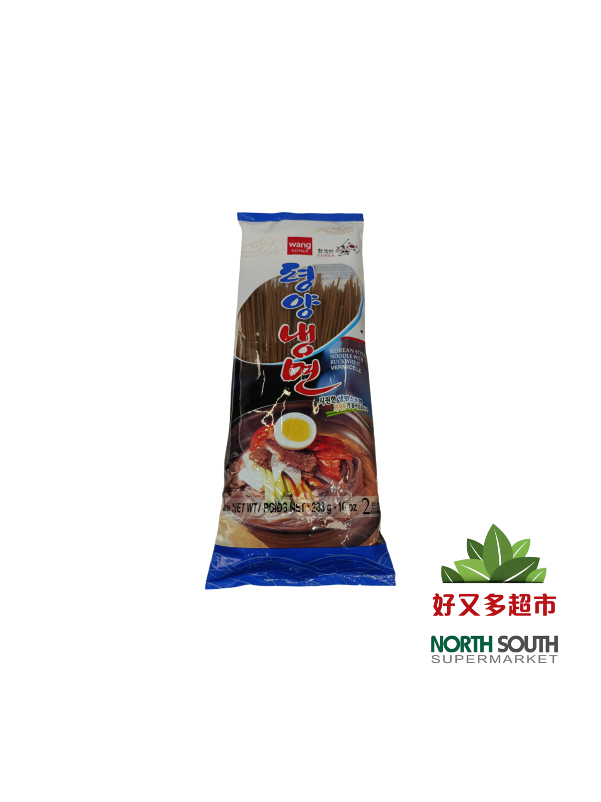 Tallarines de trigo sarraceno WANG 283g 韩国WANG荞麦冷面*直条(附调料包) 25/283g