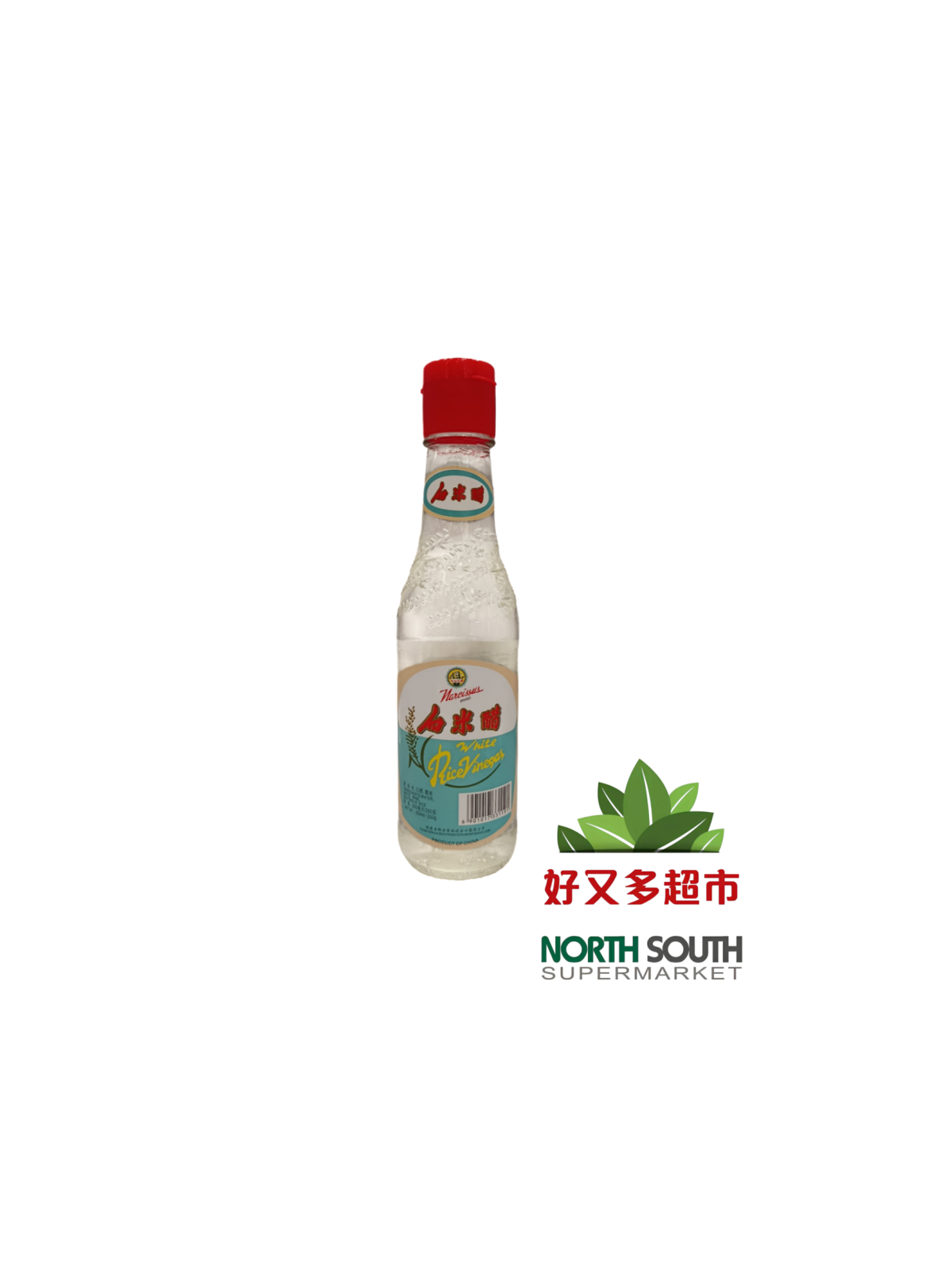 水仙花白米醋 250ML*24/VINAGRE DE ARROZ BLANCO