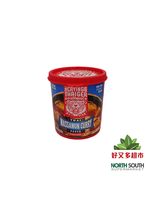 [C01-1297] （虎啸）泰式玛莎曼咖喱酱 (CRYING THAIGER) PASTA PICANTE CON SABOR A CURRY MASSAMAN ESTILO TAILANDÉ 400G