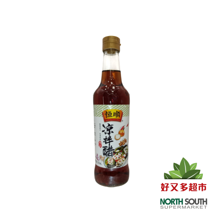 恒顺凉拌醋 500ML*12/VINAGRE PARA ENSALADA