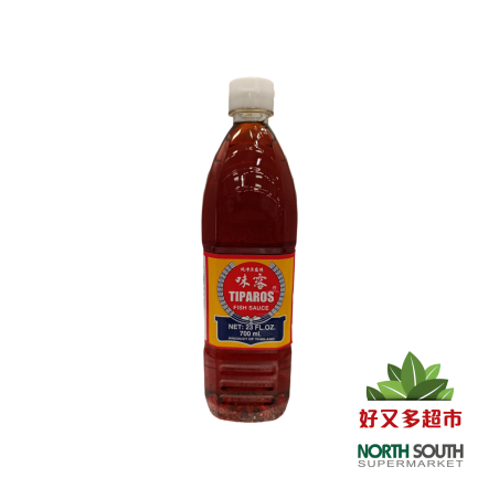 Salsa de Pescado TIPAROS 12/700ml 泰国Tiparos纯净鱼露味露 12/700ml