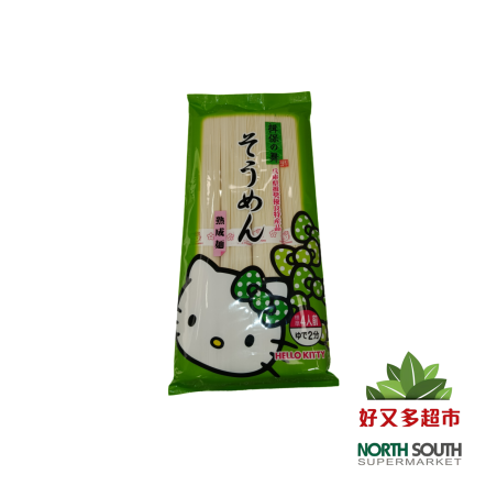 Tallarines de trigo seco SOMEN 20/360g 日本HELLO KITTY干素面 20/360g