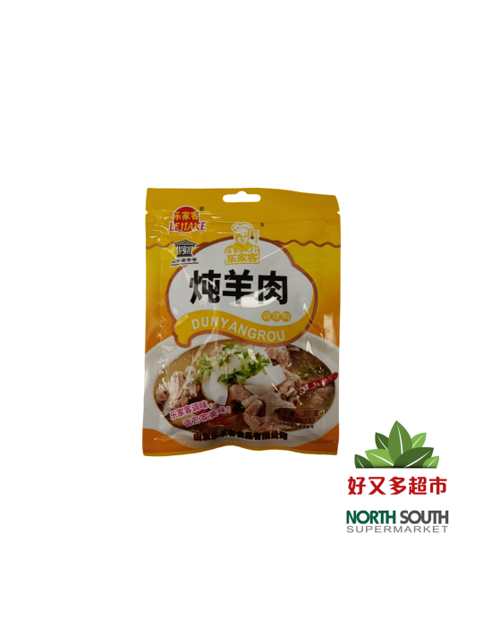 [C01-0888] （乐家客）炖羊肉料 袋 (LEJIAKE) CONDIMENTO PARA CORDERO ESTOFADO  30G