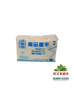 禾丰唐青田面细条*蓝4KG/4 TALLARINES HF QINGTIAN FINO 4KG/4