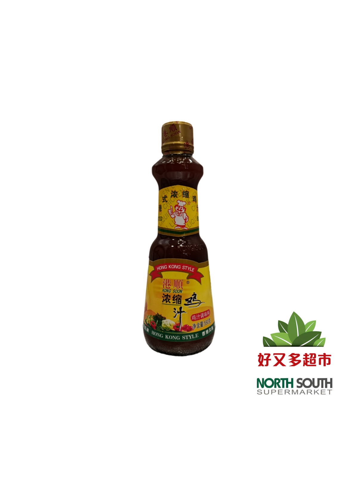 [C01-0343] （港顺）浓缩鸡汁(KONG SOON) CALDO DE POLLO CONCENTRADO 550G
