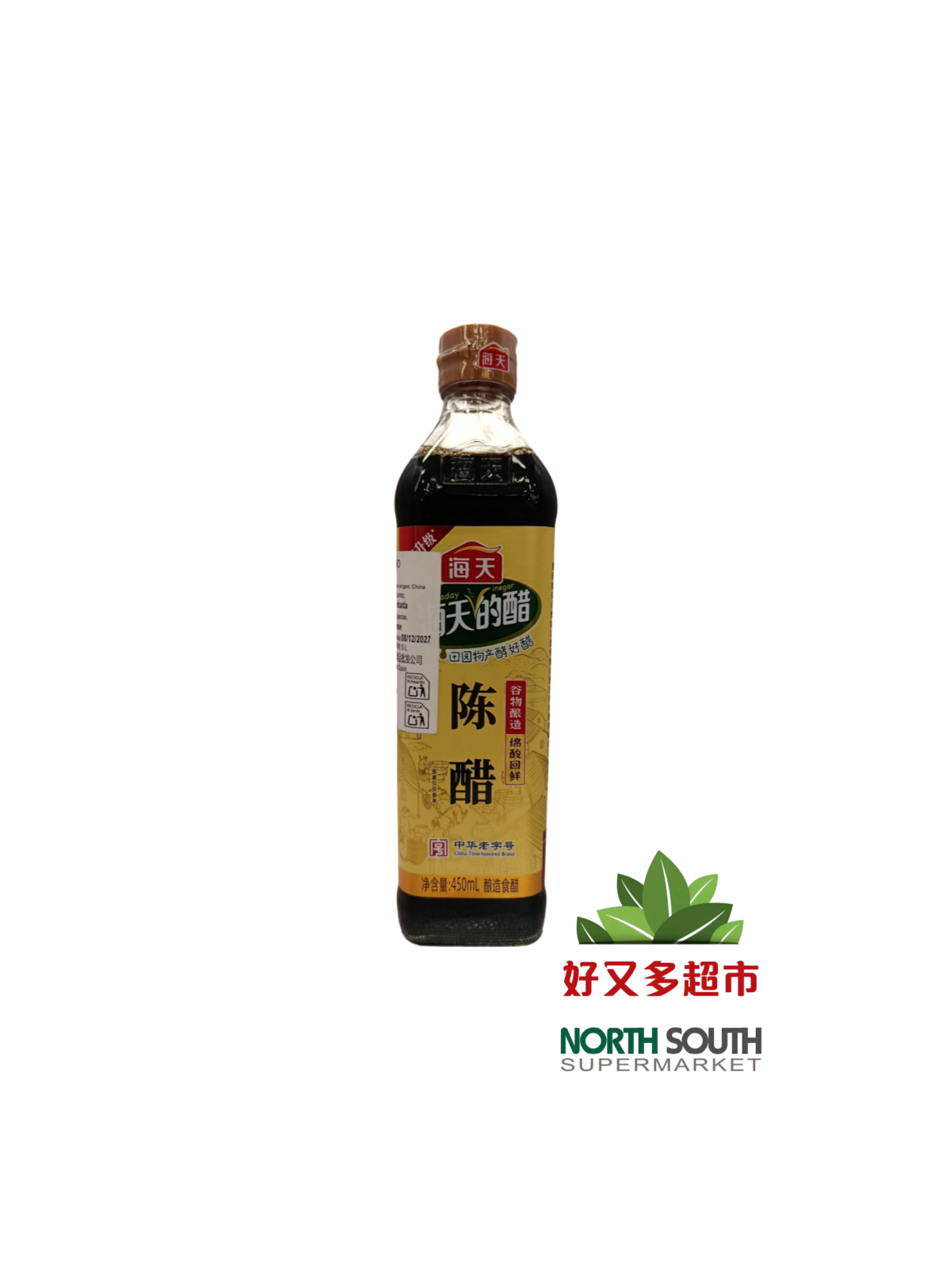 海天陈醋 450ML*12/VINAGRE OSCURO