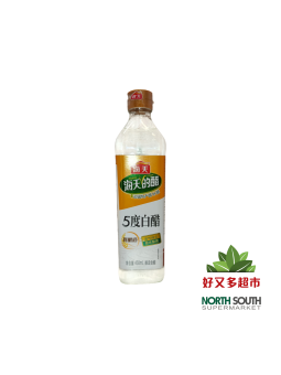 海天5度白醋(酿造食醋) 450ML*12/SALSA