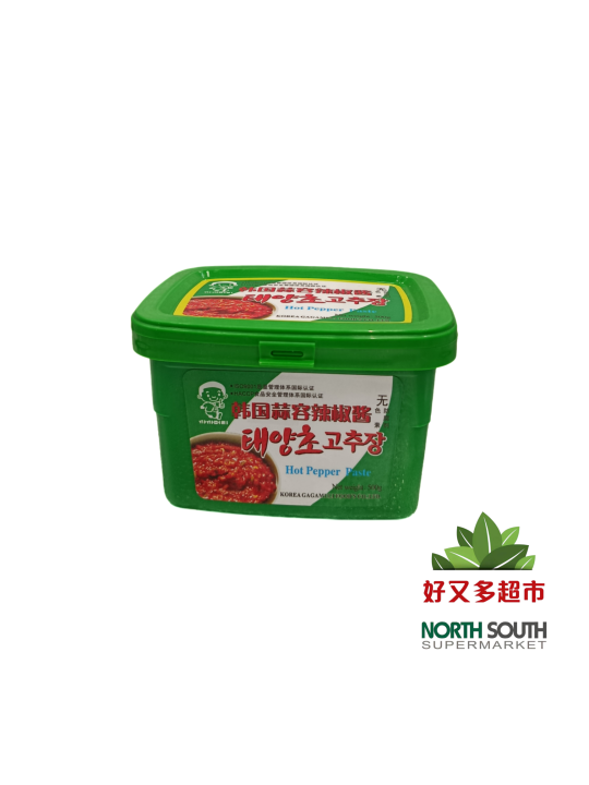 韩国蒜蓉辣椒酱(绿) 500G*20/SALSA PICANTE
