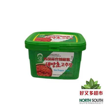 韩国蒜蓉辣椒酱(绿) 500G*20/SALSA PICANTE