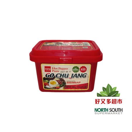 (16740)WANG牌韩国辣椒酱(红盒) 500G*8/SALSA DE CHILI WANG