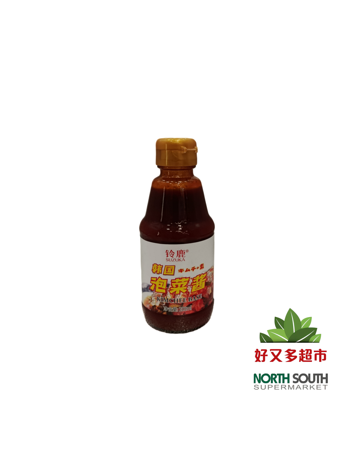 [C01-0708] （铃鹿）韩国泡菜酱(SUZUKA) SALSA CON SABOR A KIMCHI 200ML