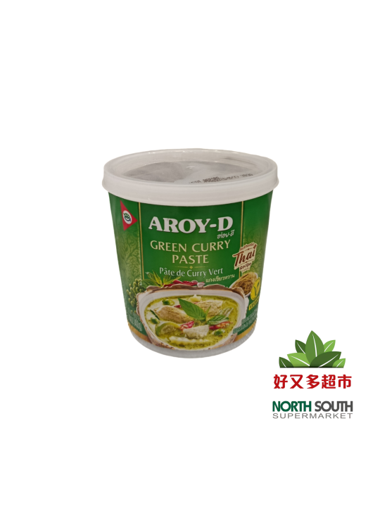 AROY-D PASTA CURRY VERDE 24/400G