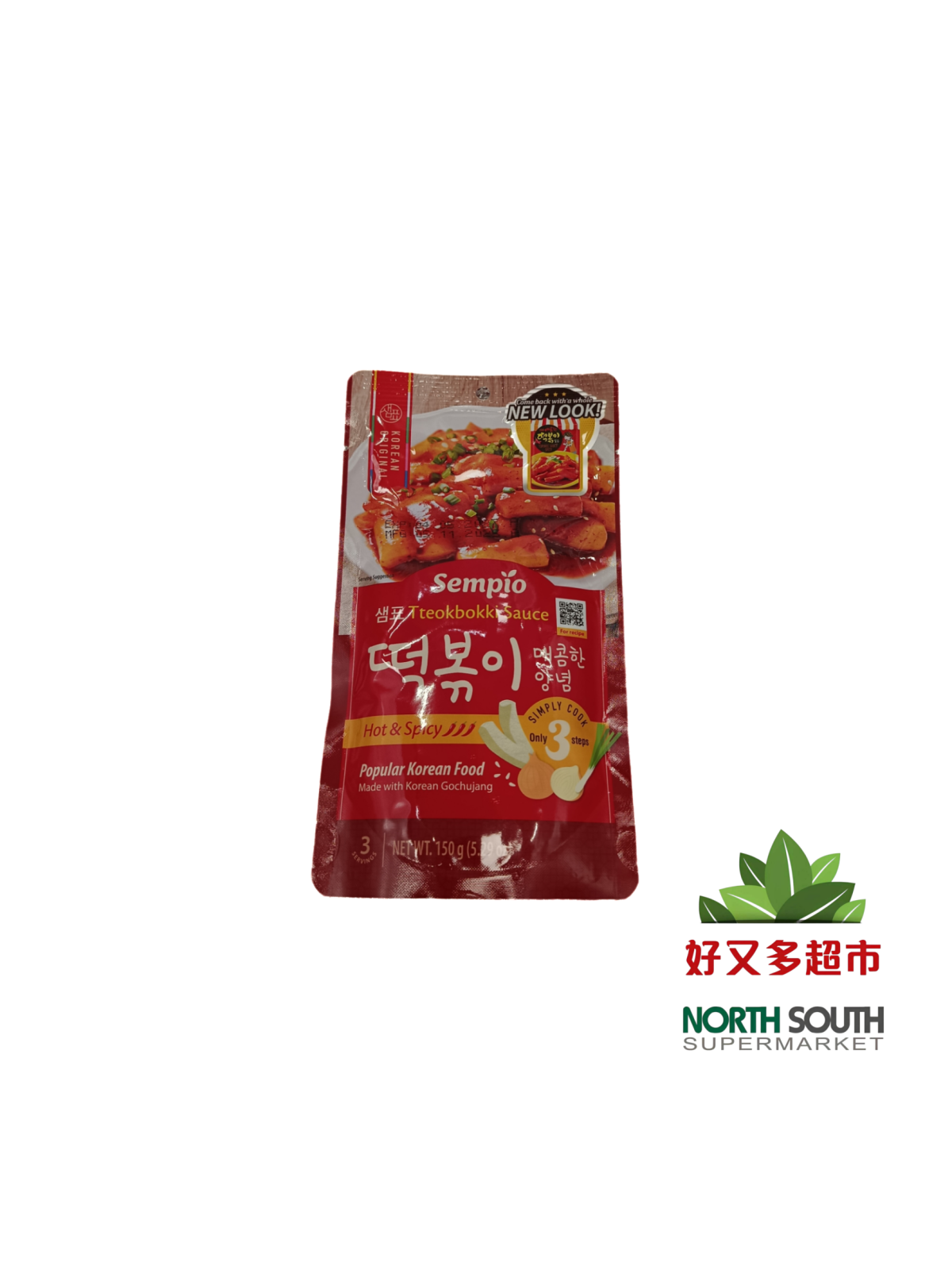 [C01-1220] （膳府 SEMPIO）炒年糕酱 香辣 SALSA PICANTE PARA TOPOKKI  150G