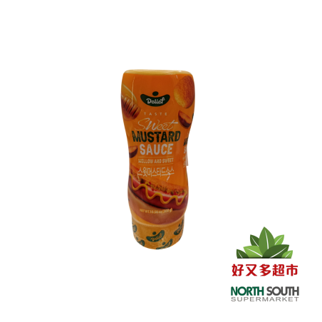 （DELIEF）韩式甜芥末酱  SALSA DE MOSTAZA DULCE AL ESTILO COREANO 300G