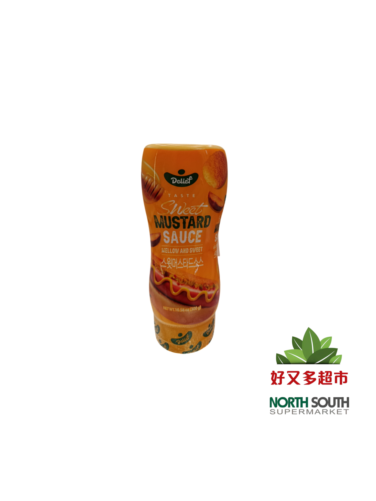 （DELIEF）韩式甜芥末酱  SALSA DE MOSTAZA DULCE AL ESTILO COREANO 300G