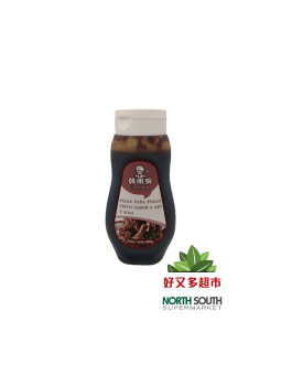 韩明洞酱油蒜香炸鸡酱 350G*20/SALSA PARA POLLO FRITO SABOR A AJO Y SOJA