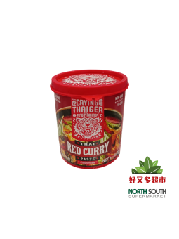 [C01-1298] （虎啸）泰式红咖喱酱(CRYING THAIGER) PASTA PICANTE CON SABOR A CURRY ROJO ESTILO TAILANDÉS  400G