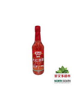 Vinagre rojo CHUBANG.MWX 12/500ml 厨邦美味鲜大红浙醋 12/500ml