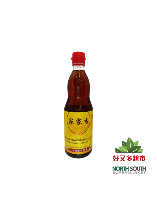 [5A0003] ACEITE SESAMO *JIAJIASHAN* 家家香麻油 550ml/12