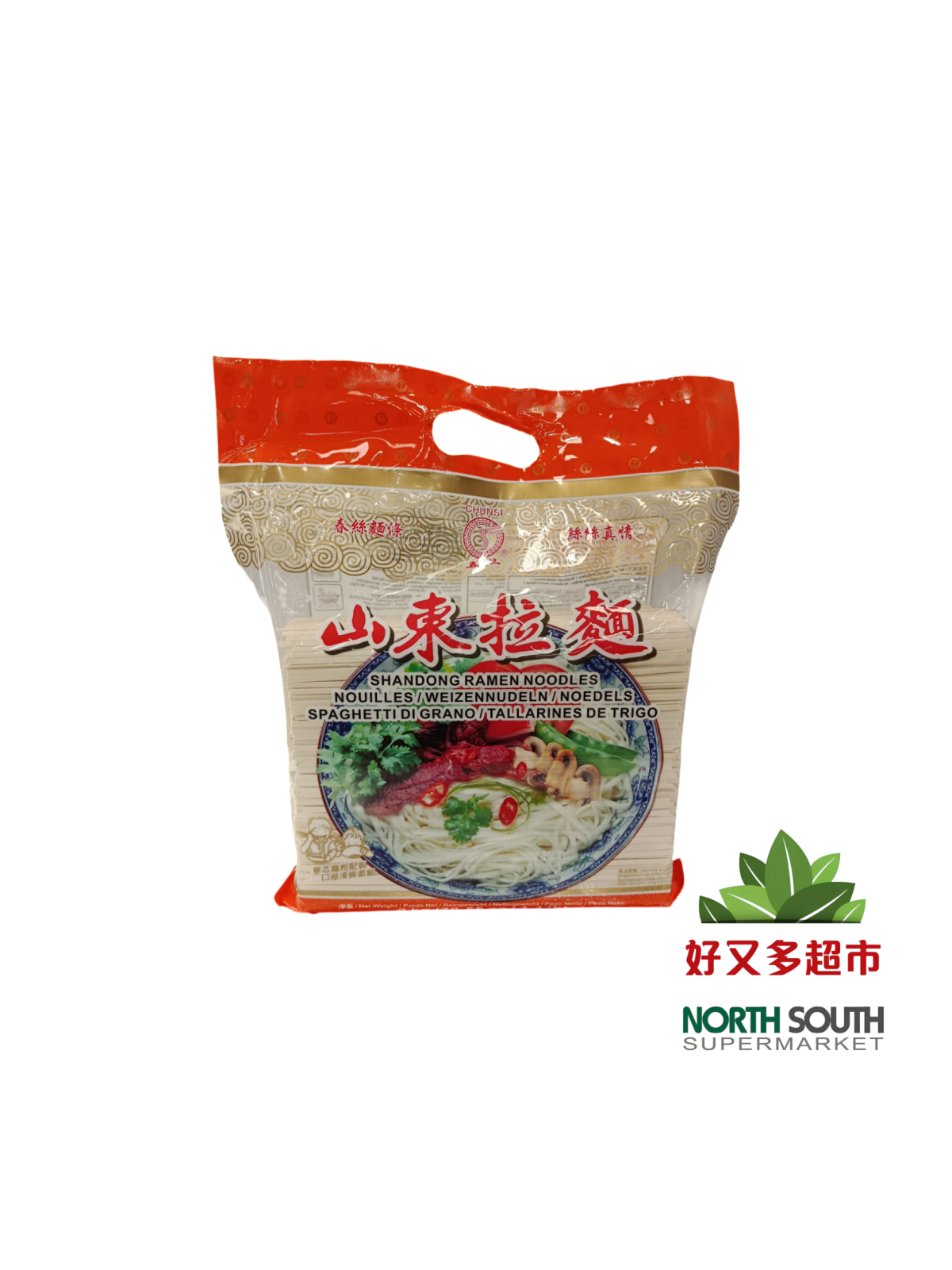 Talla. de trigo Shandong CHUNSI 8/2kg 整-春丝牌山东拉面 8/2kg
