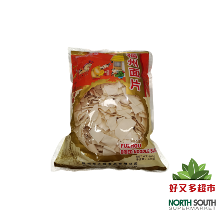 Tallarines en laminas estilo Fuzhou DZW 福见东之味福州面片 12/400g
