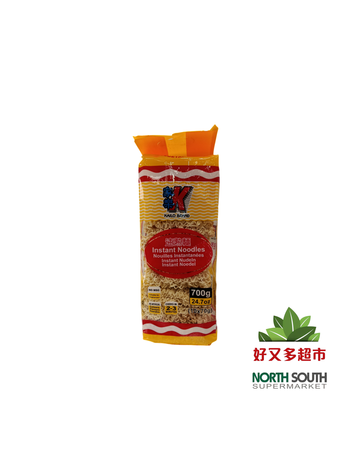 Tallarines inst. KAILO 6/700g 家乐速熟面 6/700g