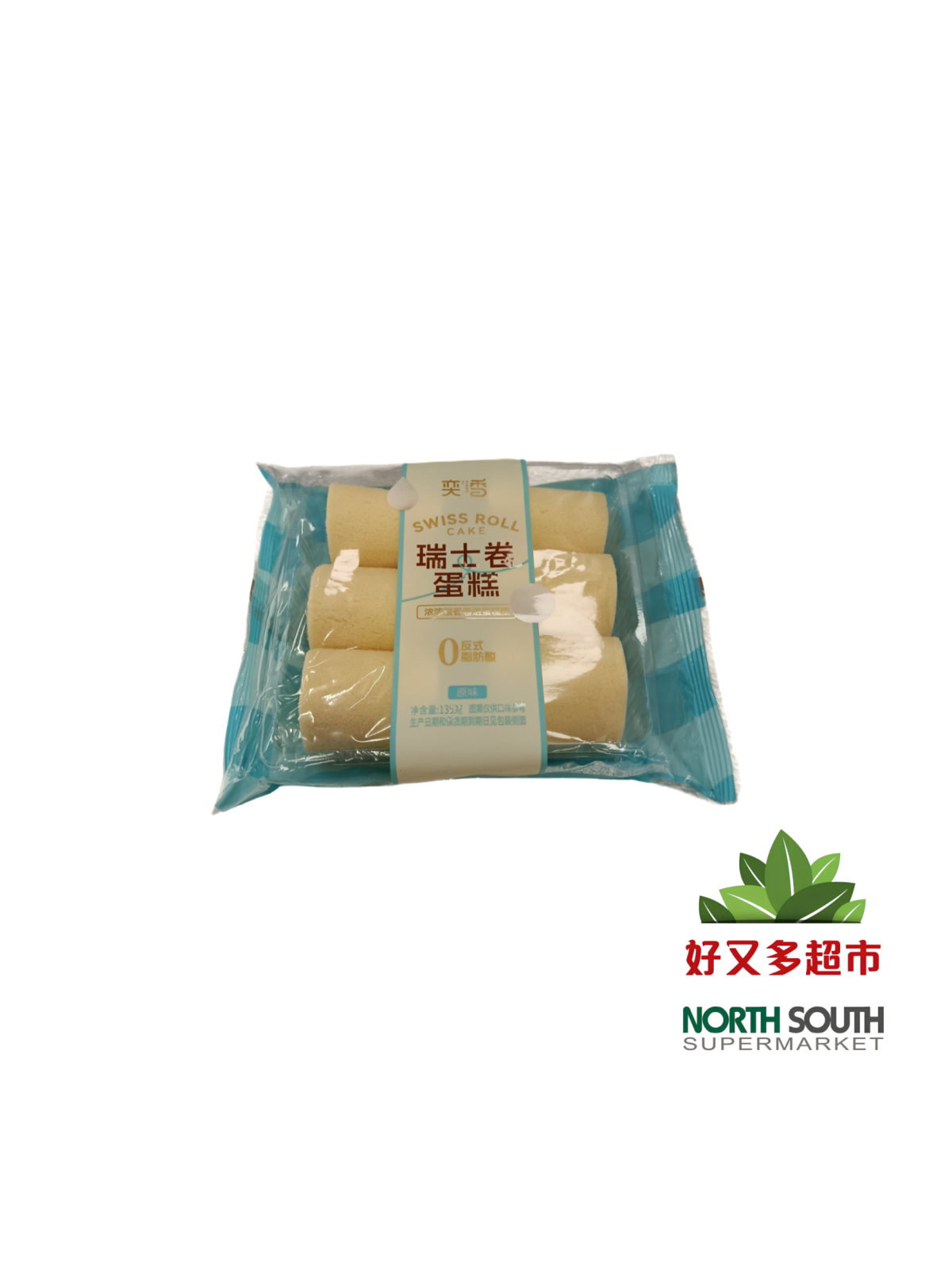Rollito con sabor original 20/135g 奕香瑞士卷蛋糕(原味) 20/135g