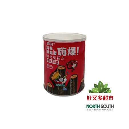 [S06-0092] （韩世）虾松海苔卷SNACK DE ALGAS CON SABOR A GAMBAS 90G