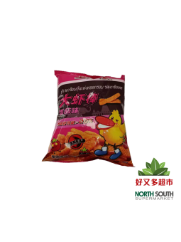 上好佳大虾棒番茄味(泰国版) 40G*24/PATATAS FRITAS